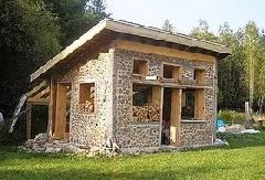 самому построить баню из деревянного проживания цена
